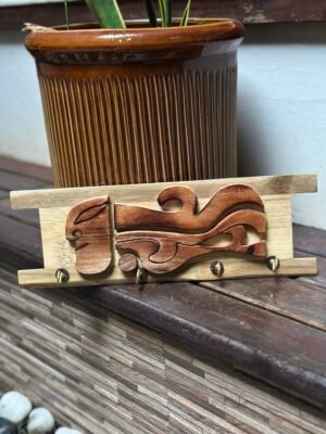 Bamboo Key Holder